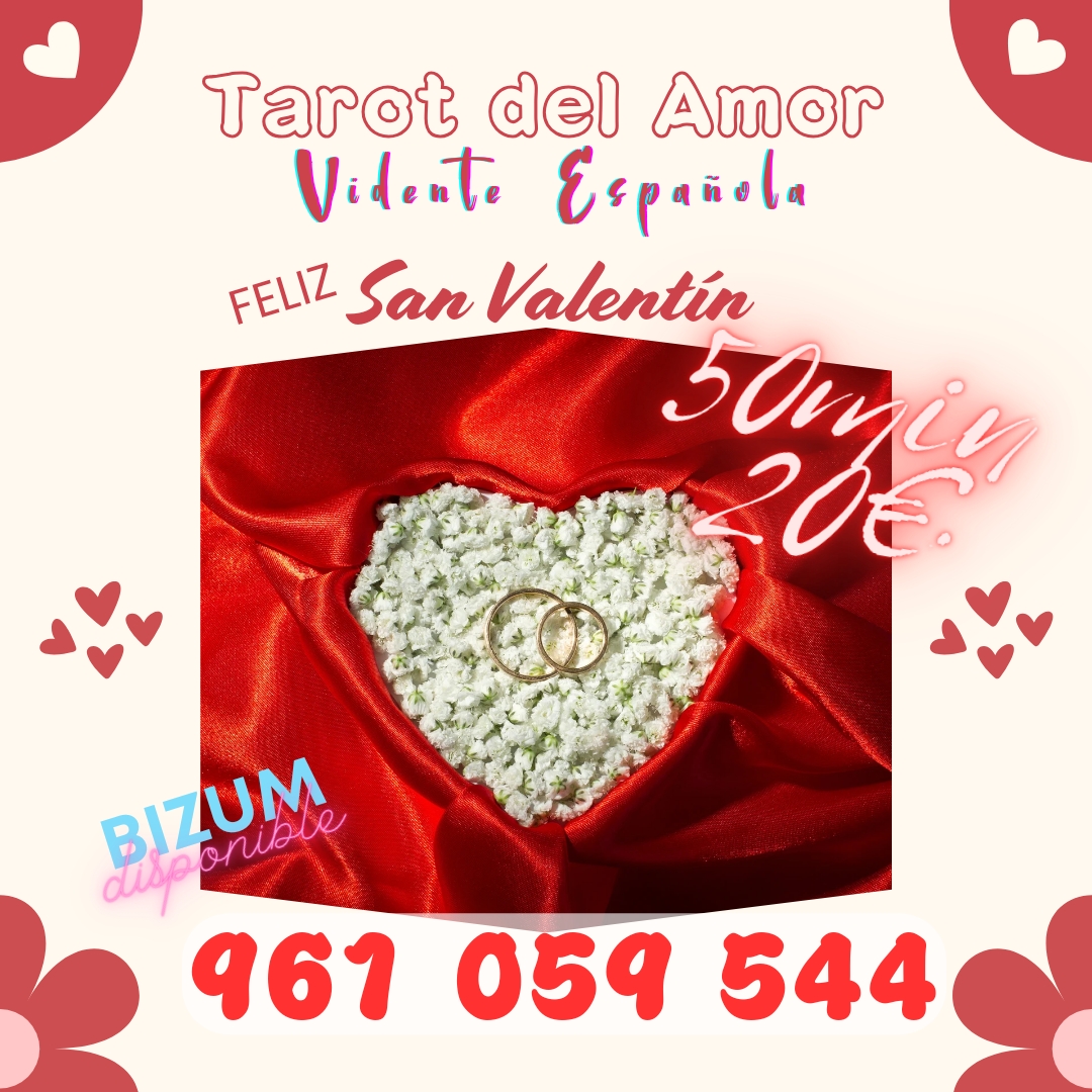 tarot del Amor vidente española san Valentín promocion