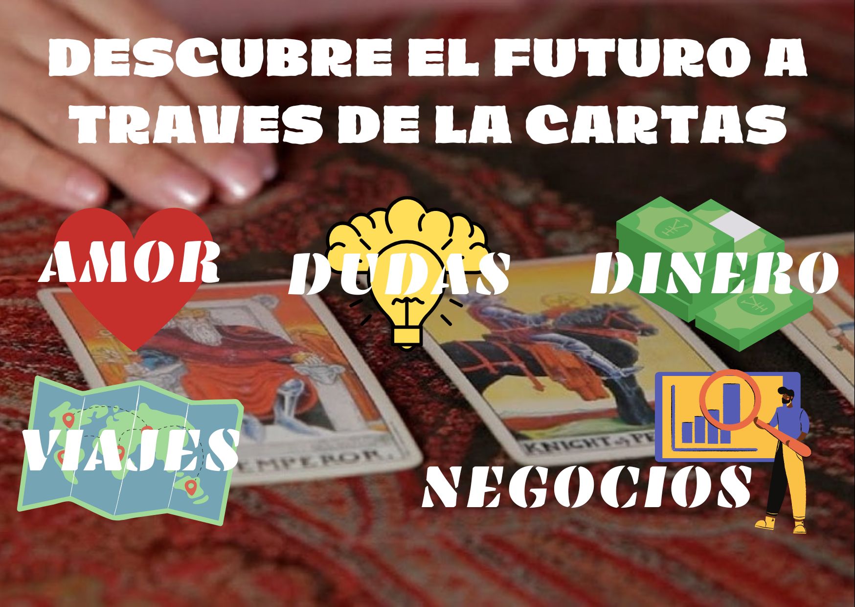 DESCUBRE EL FUTURO A TRAVES DE LA CARTAS