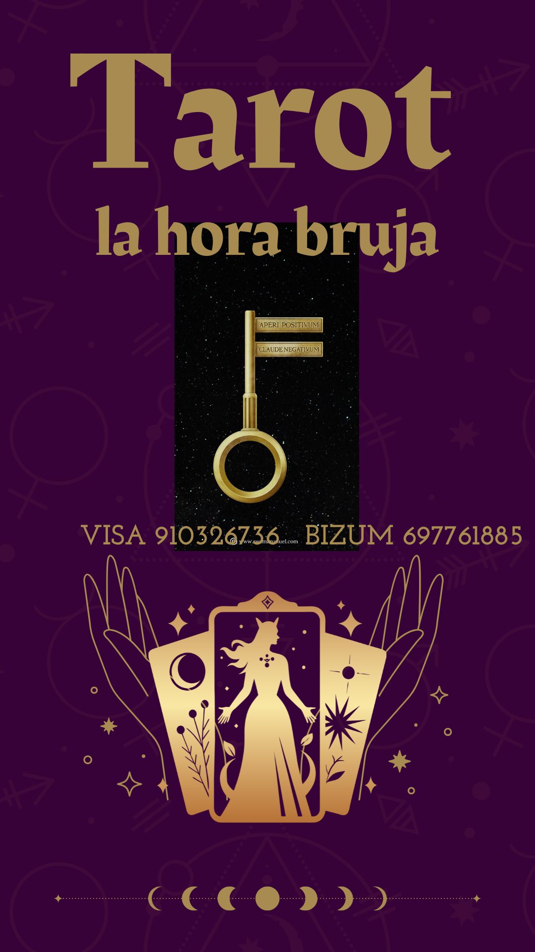 Purple and Yellow Modern Tarot Card Reading Instagram Story